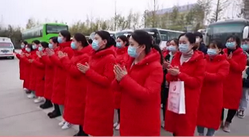 再出發(fā)！核酸檢測(cè)隊(duì)支援未央