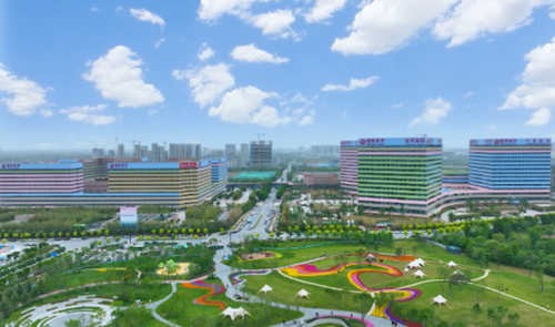 “高空”視角看“西安國際醫(yī)學(xué)中心醫(yī)院”！