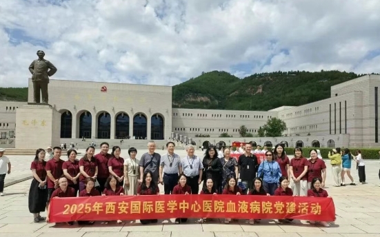 賡續(xù)紅色血脈，汲取奮進(jìn)力量--血液病黨支部延安實踐行